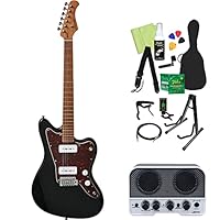 Amazon | Bacchus BJM-1-RSM/M エレキギター初心者14点セット